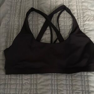- Buffbunny Collection Black Strappy Sports Bra